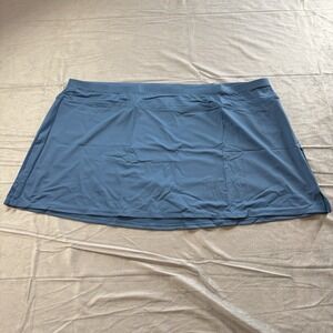 Jantzen Swim Skirt Coverup Womens 18W Rockin' Moroccan Blue Swimwear Beach
